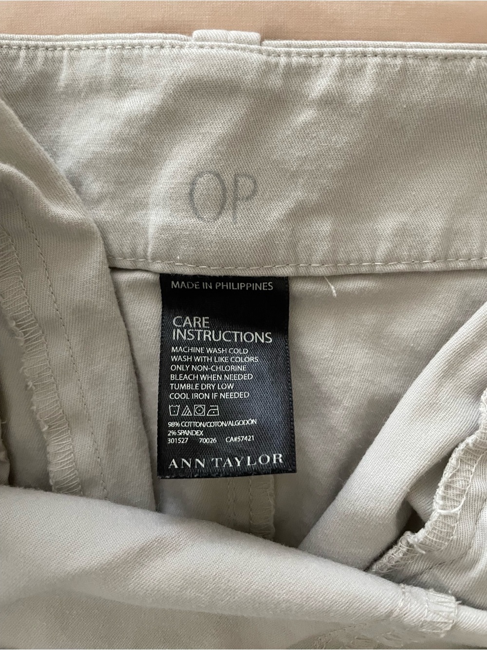 LOFT Carnegie Cropped Pants Petite 0 - Picture 6 of 8